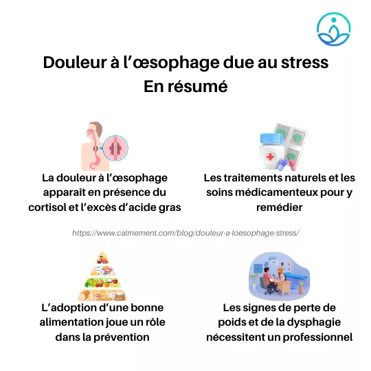 Douleur à l’œsophage due au stress : causes et solutions efficaces