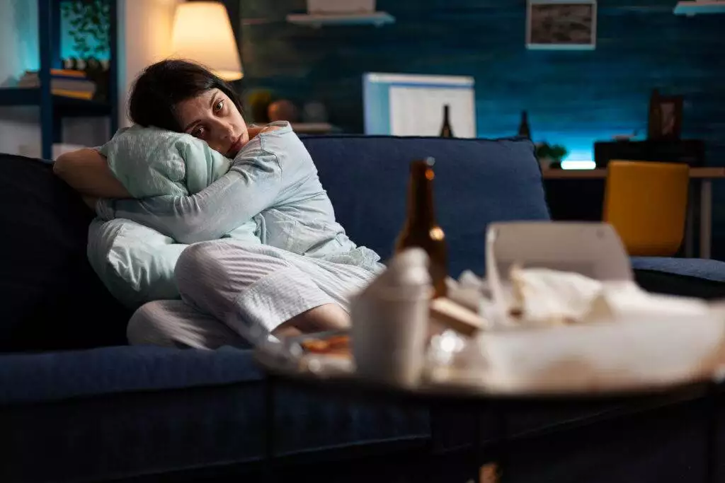 l'alcool aggrave les symptômes d'anxiété